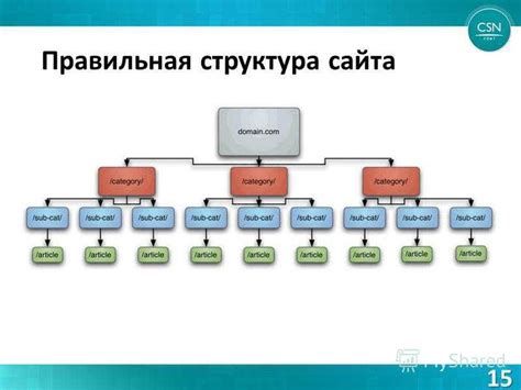 Анализ структуры и ориентации сайта