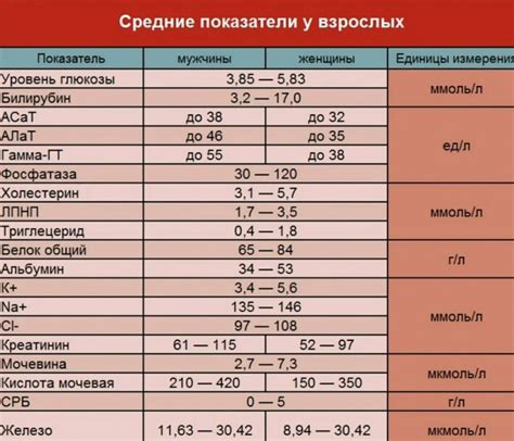 Биохимический анализ крови: изучение состояния организма через анализ биохимических показателей