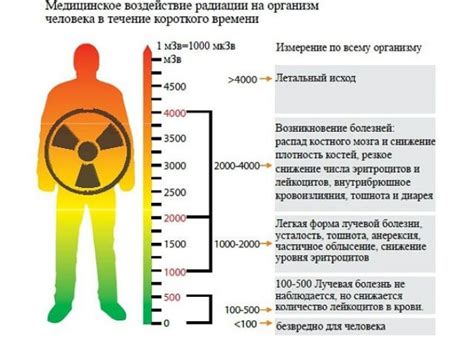 Воздействие радиационного фона на организм человека и возникновение опасных заболеваний