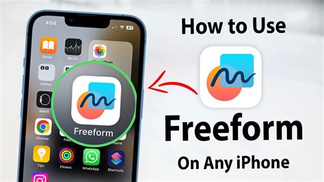 Возможности приложения Freeform на iPhone 11