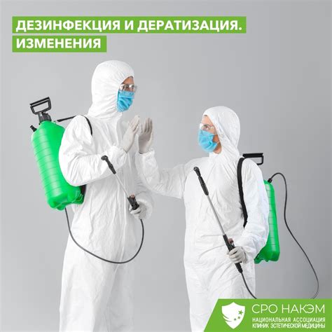 Дезинфекция антисептиками