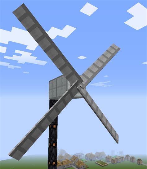 Значение ветряка в Minecraft Industrial Craft 2