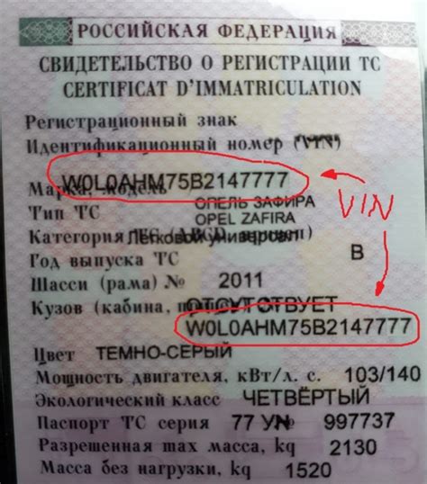 Идентификационный номер транспортного средства и его связь с оттенком кузова