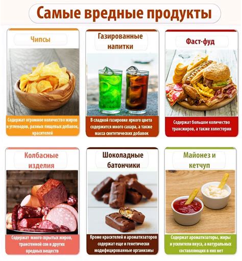 Избегайте продуктов, вредных для артериального давления