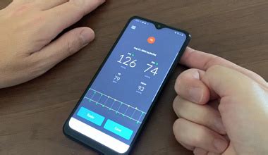 Измерение артериального давления с помощью смартфона
