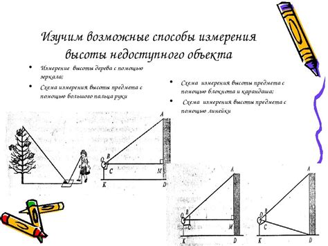 Измерение высоты природными средствами