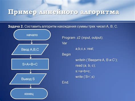 Иллюстрация процесса нахождения среднего числа