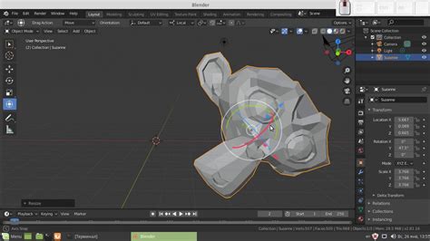 Интерфейс Blender: основные элементы и функции