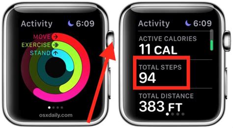 Использование встроенного шагомера на Apple Watch и его настройка под индивидуальные потребности