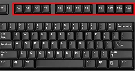 Использование специальных функциональных клавиш
