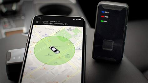 Использование трекеров GPS, встроенных в автомобиль