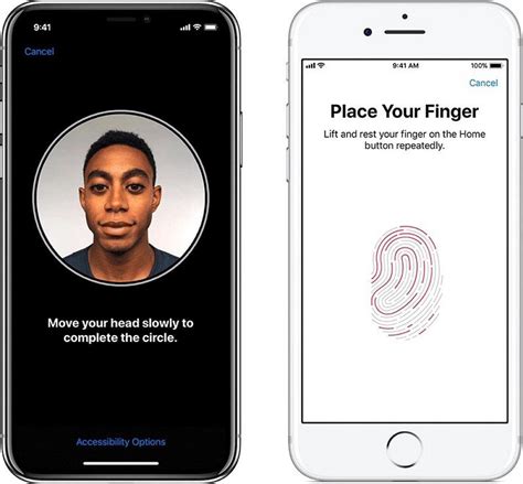 Использование Touch ID или Face ID для обхода ограничений