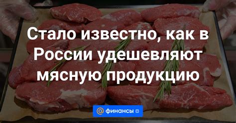 Как подобрать качественную мясную продукцию: советы для определения классности