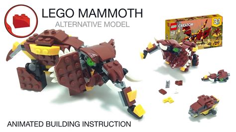 Как собрать реалистичную модель праисторического существа из конструктора LEGO?
