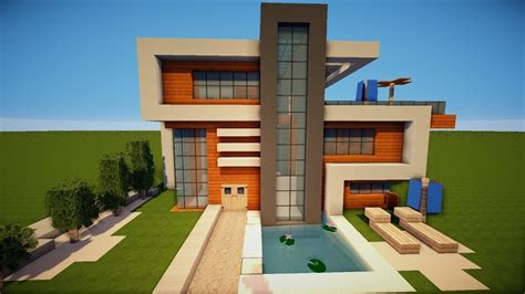 Как создать эффектный дом в Minecraft, используя разнообразные блоки и материалы