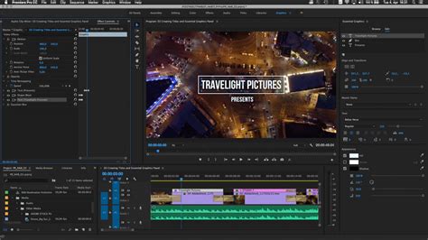 Как сформировать внутренний ряд в Adobe Premiere