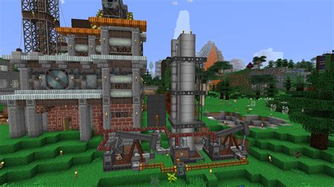 Материалы, необходимые для построения мощной печи в мире Minecraft Immersive Engineering