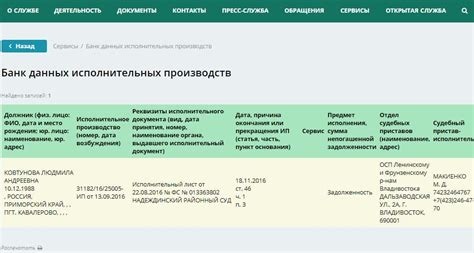 Метод 3: Проверка по реестру исполнительных производств