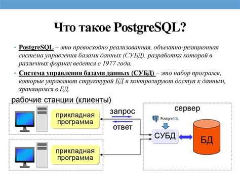 Мощная система управления базами данных PostgreSQL