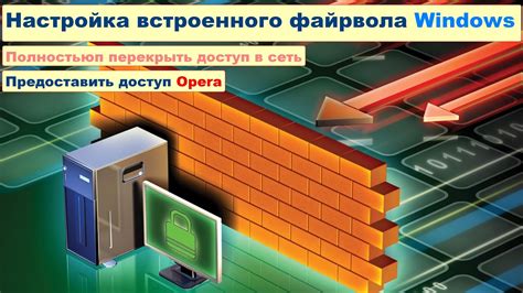 Настройка брандмауэра: обеспечение безопасности вашей компьютерной системы