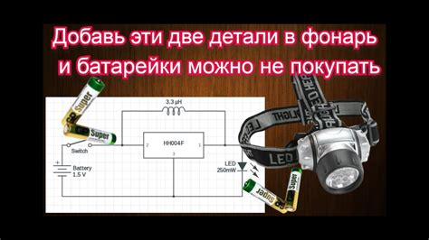 Настройки для работы фонарика