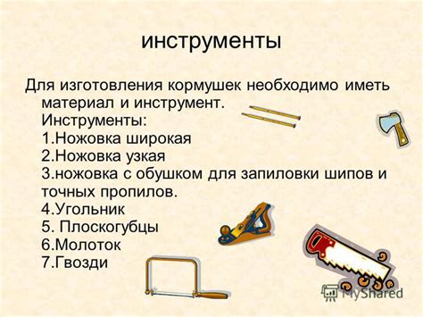 Необходимые материалы и инструменты для успешного процесса создания "Могущественного клинка" в Зале Творений Извергов