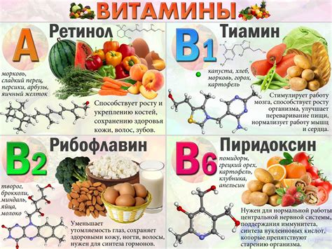 Нехватка необходимых веществ в организме: витамины и минералы