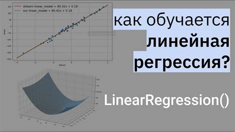 Обучение модели линейной зависимости