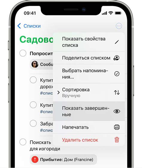 Ознакомление с функцией звуковых напоминаний на смартфоне iPhone