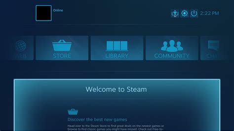 Описание Big Picture Steam и его функциональности