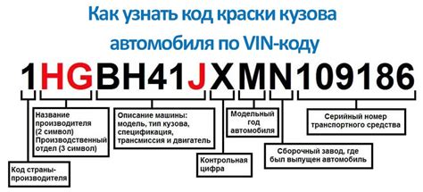 Определение модели помощью кодов VIN и RPO