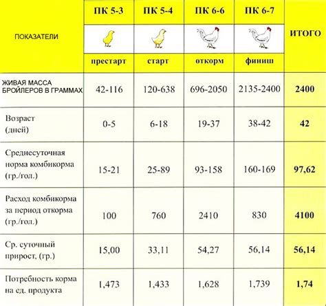 Оптимальный рацион для кормления кур-бройлеров