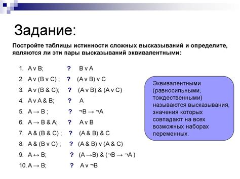 Основные компоненты организации сложного высказывания