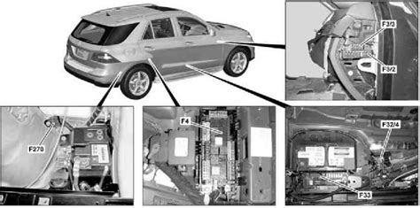 Основные причины выключения парковочного механизма автомобиля Мерседес МЛ 166