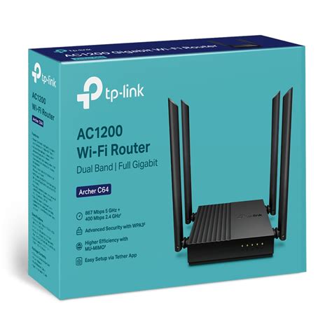 Основные этапы настройки сетевого оборудования TP-Link Archer C64