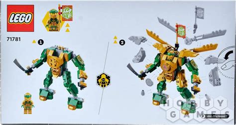 Подготовка перед созданием робота Lego Ninjago