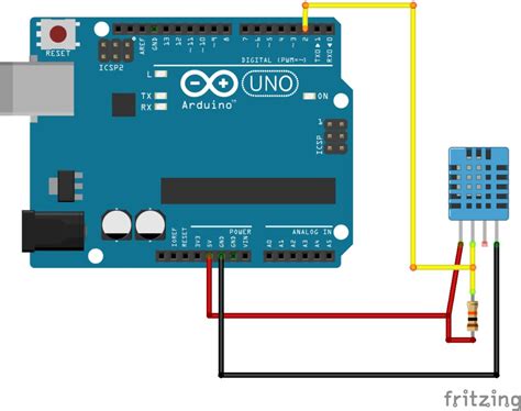 Подготовка платы Arduino Uno к соединению с светоизлучающим диодом