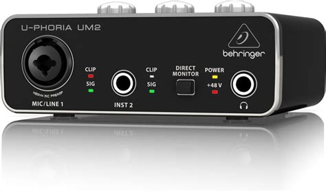 Подключение звуковой карты Behringer UMC22 к компьютеру: необходимые шаги