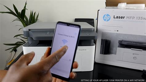 Подключение принтера HP Laser MFP 135W к Wi-Fi сети: шаг за шагом