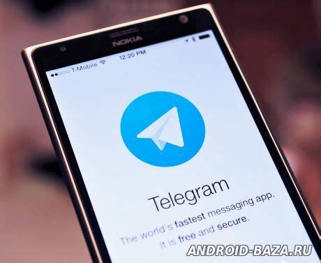 Поиск и загрузка приложения Telegram с помощью App Store