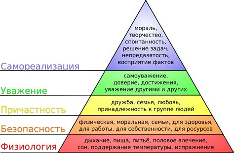 Потребности человека: от физических до духовных