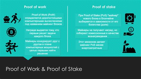 Преимущества использования механизма Proof of Stake перед Proof of Work