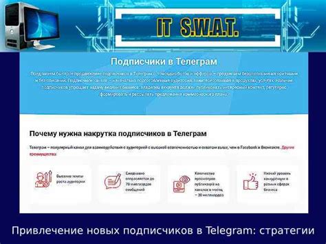 Привлечение новых подписчиков: организация активностей для расширения аудитории