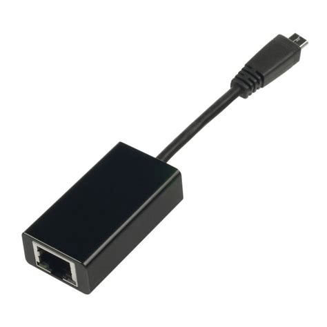 Применение адаптера Ethernet to Micro-USB