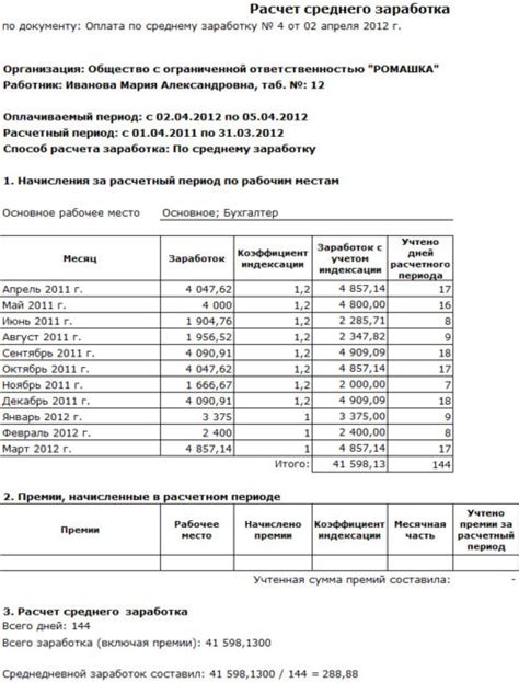 Применение баз данных для определения размера заработной платы