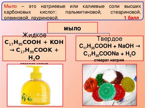 Применение жидкого мыла и горячей воды