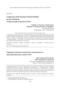 Применение квантово-химических подходов для прогнозирования орбиталей