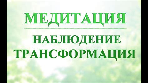 Применение новаторских методов для разгрузки ума и освобождения от повторяющихся мыслей