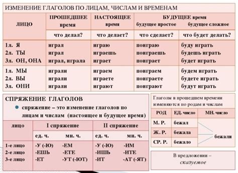 Примеры использования 1 и 2 лица в разных языках