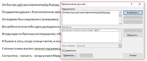 Проверка корректности написания с помощью инструментов для проверки правописания